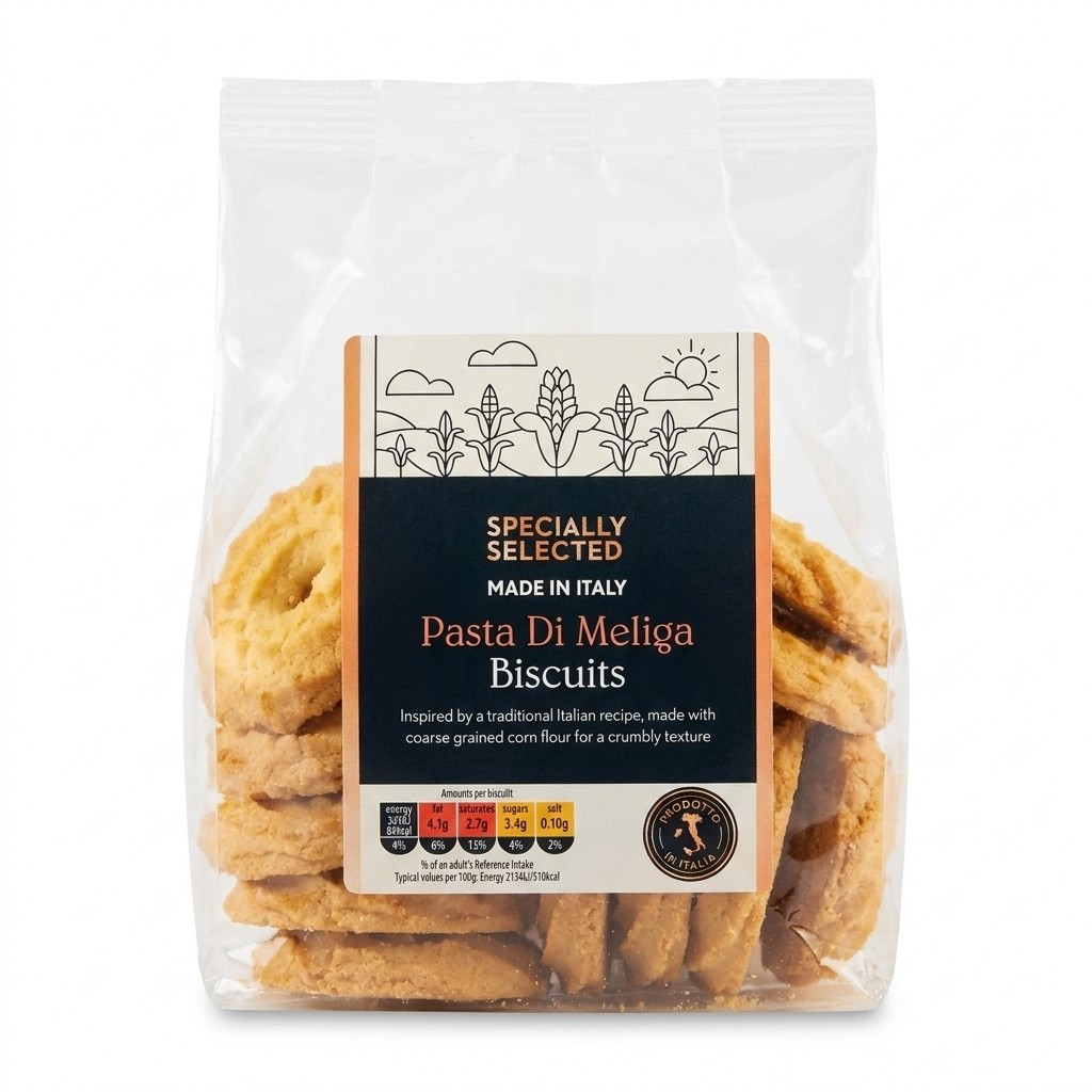 Specially Selected Pasta Di Meliga Biscuits 250g