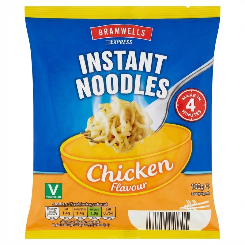 Bramwells Instant Noodles Chicken Flavour 100g