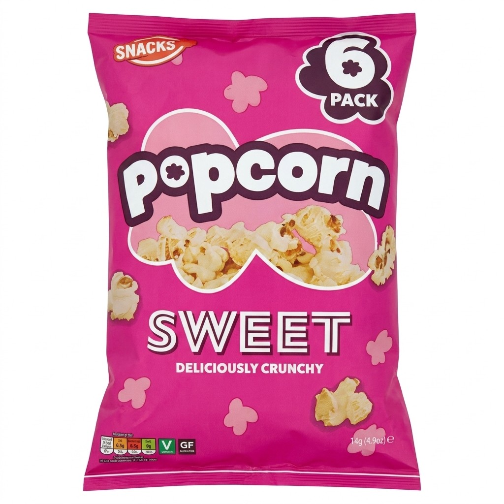 Snackrite Popcorn Sweet 72g