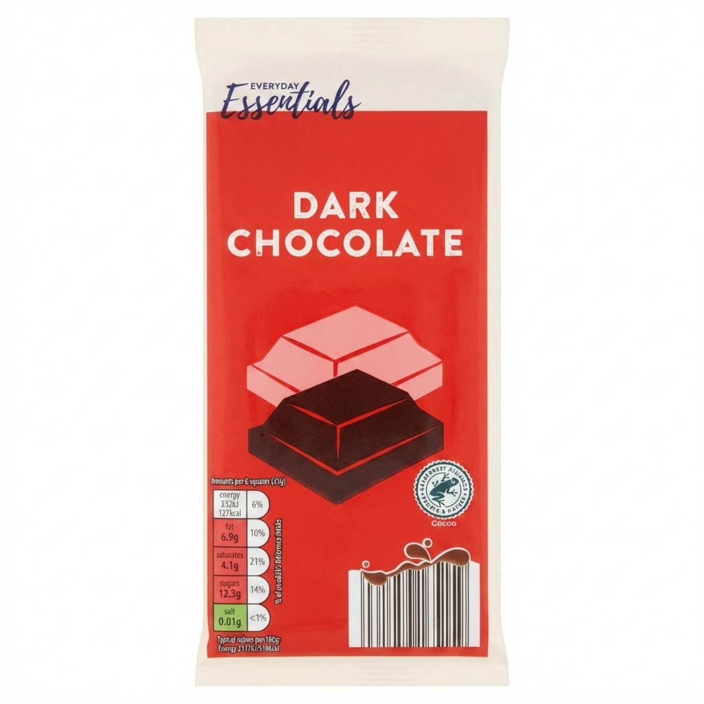 Everyday Essentials Dark Chocolate 100g