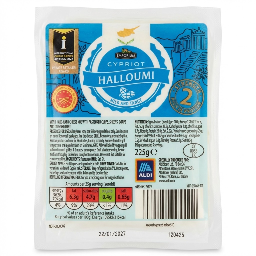 Emporium Cypriot Halloumi 225g