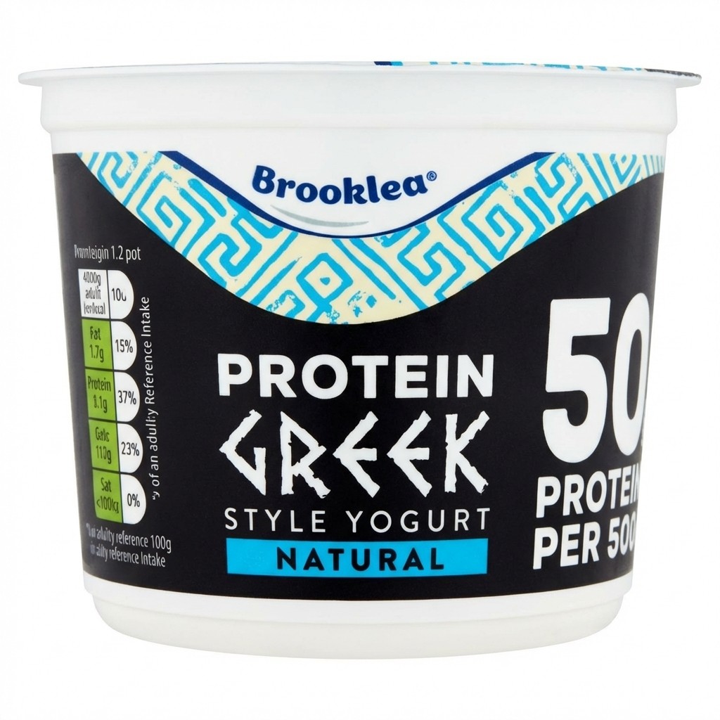 Brooklea Protein Greek Style Yogurt Natural 500g