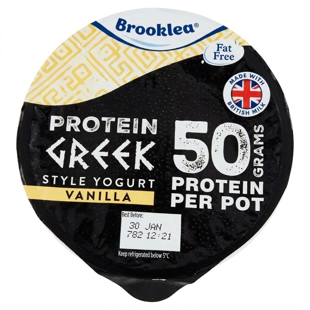 Brooklea Protein Greek Style Yogurt Vanilla 500g