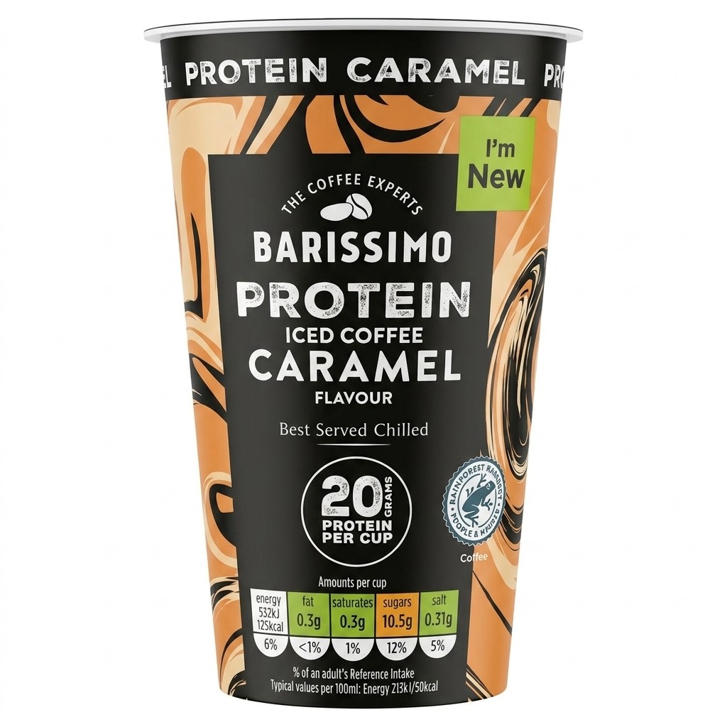 Barissimo Protein Iced Coffee Caramel 250ml