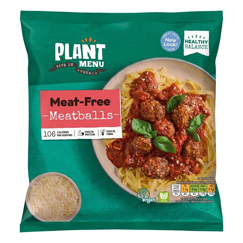 Plant Menu Meat-Free Meatballs 400g