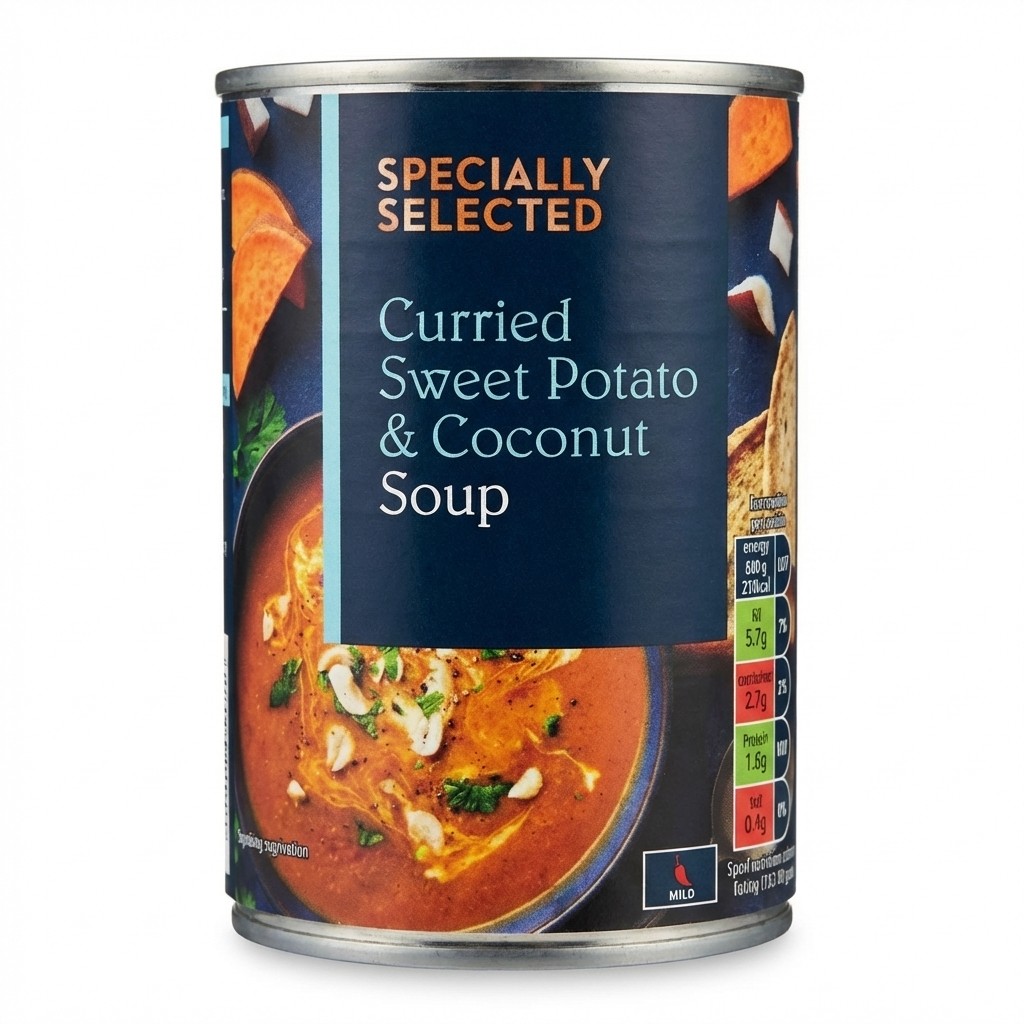 Specially Selected Curried Sweet Potato & Coconut Soup 380g