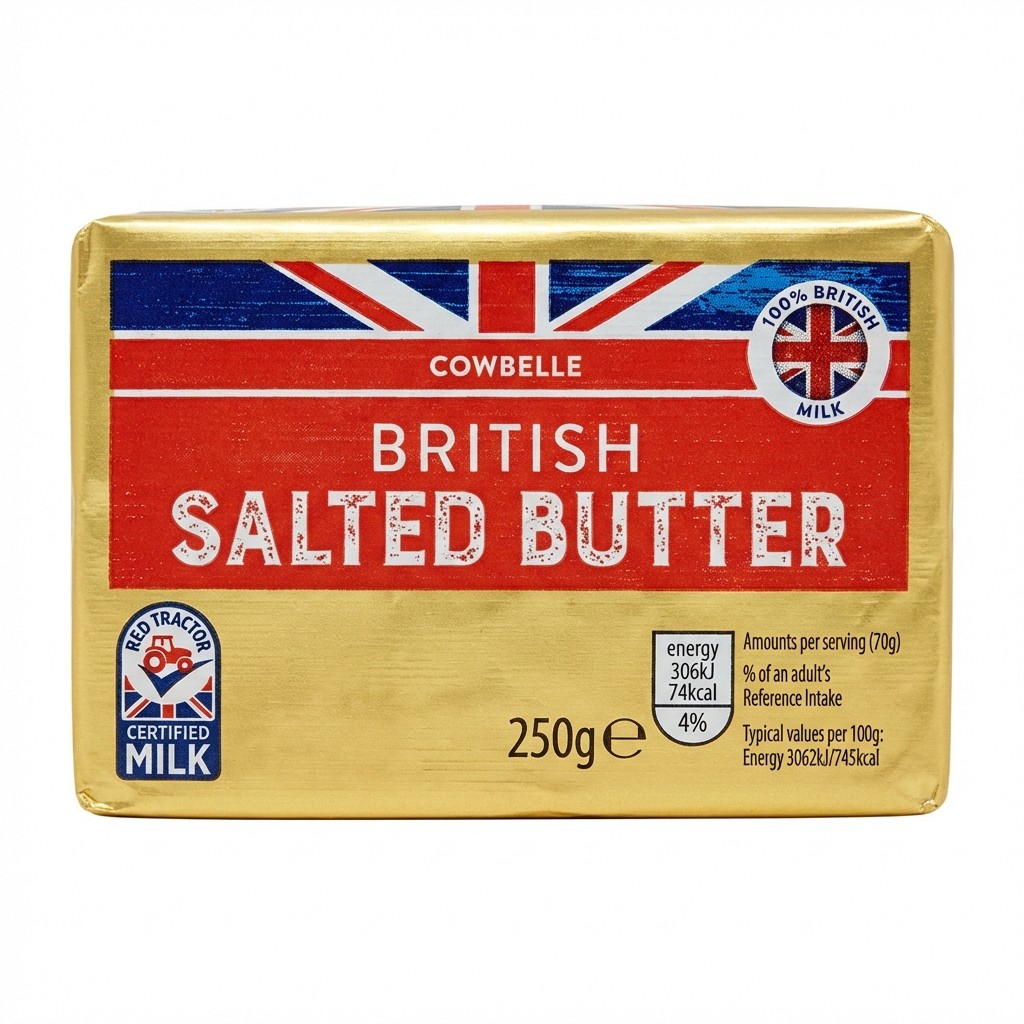 Cowbelle British Salted Butter 250g