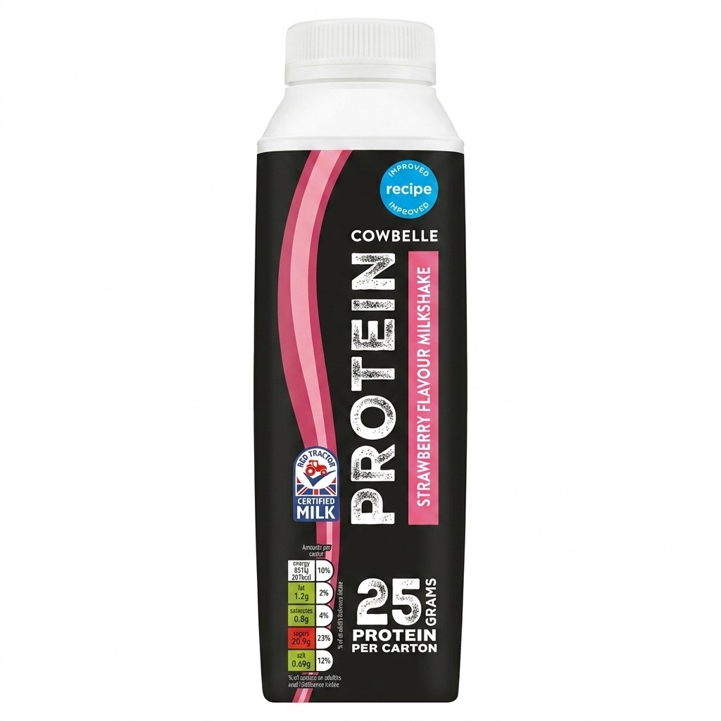 Cowbelle Protein Strawberry Flavour Milkshake 330ml