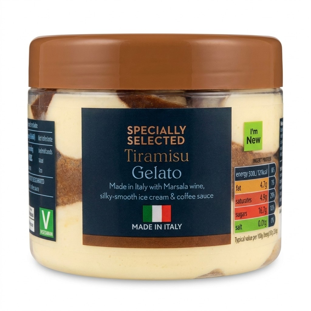 Specially Selected Tiramisu Gelato 270g