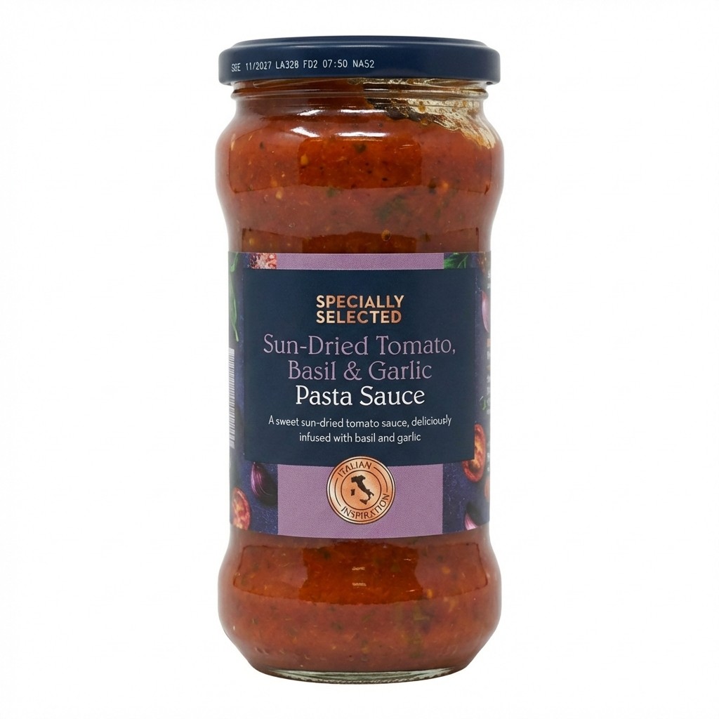 Specially Selected Sun-Dried Tomato, Basil & Garlic Pasta Sauce 340g