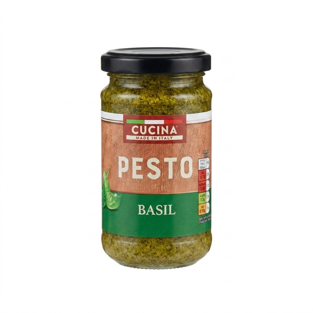 Cucina Pesto Basil 190g