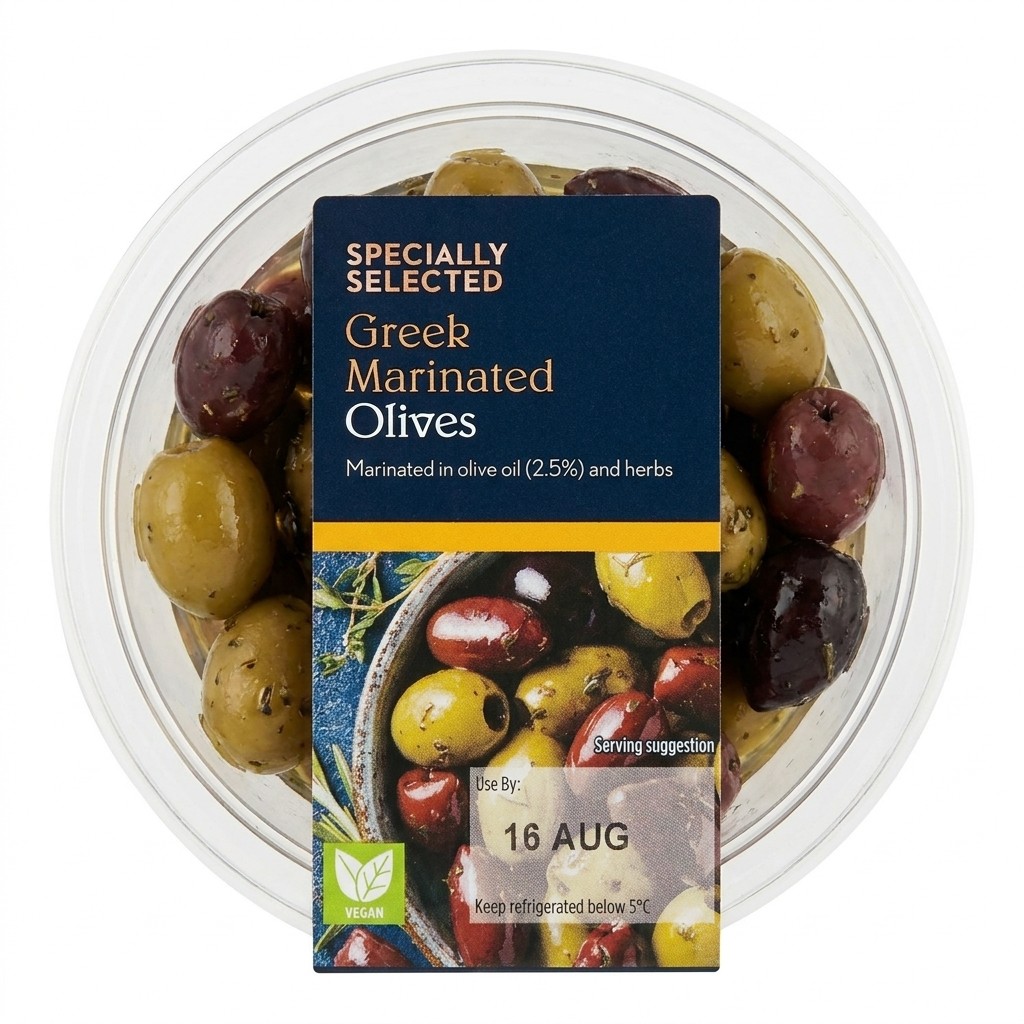 Specially Selected Greek Marinated Olives 145g
