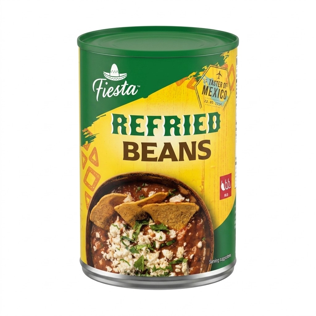 Fiesta Refried Beans 392g