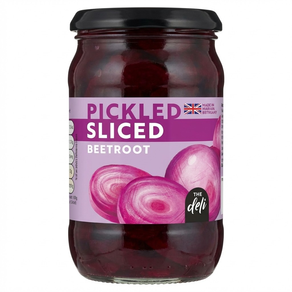 The Deli Pickled Sliced Beetroot 440g
