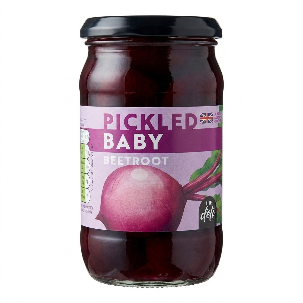 The Deli Pickled Baby Beetroot 440g