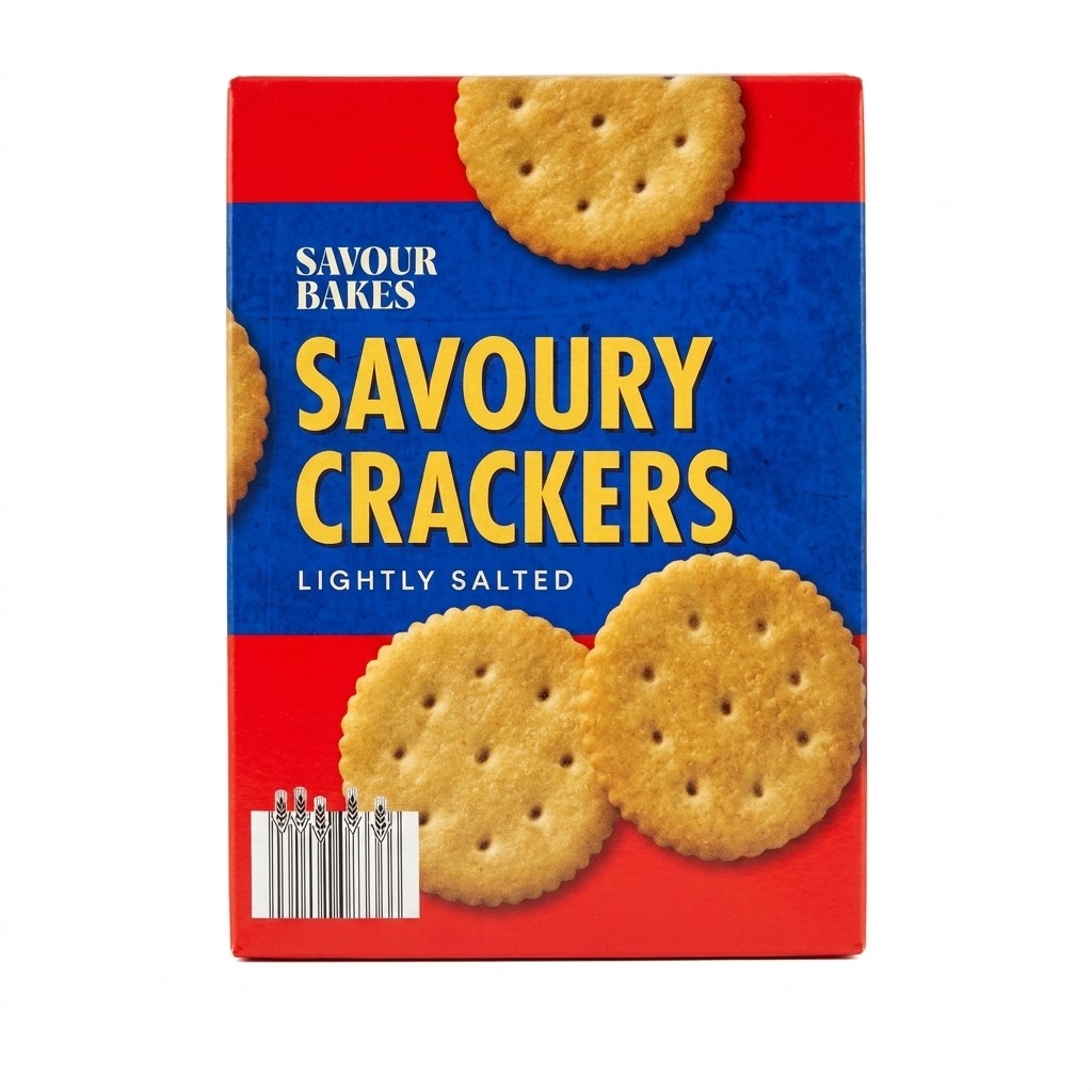 Savour Bakes Savoury Crackers 200g