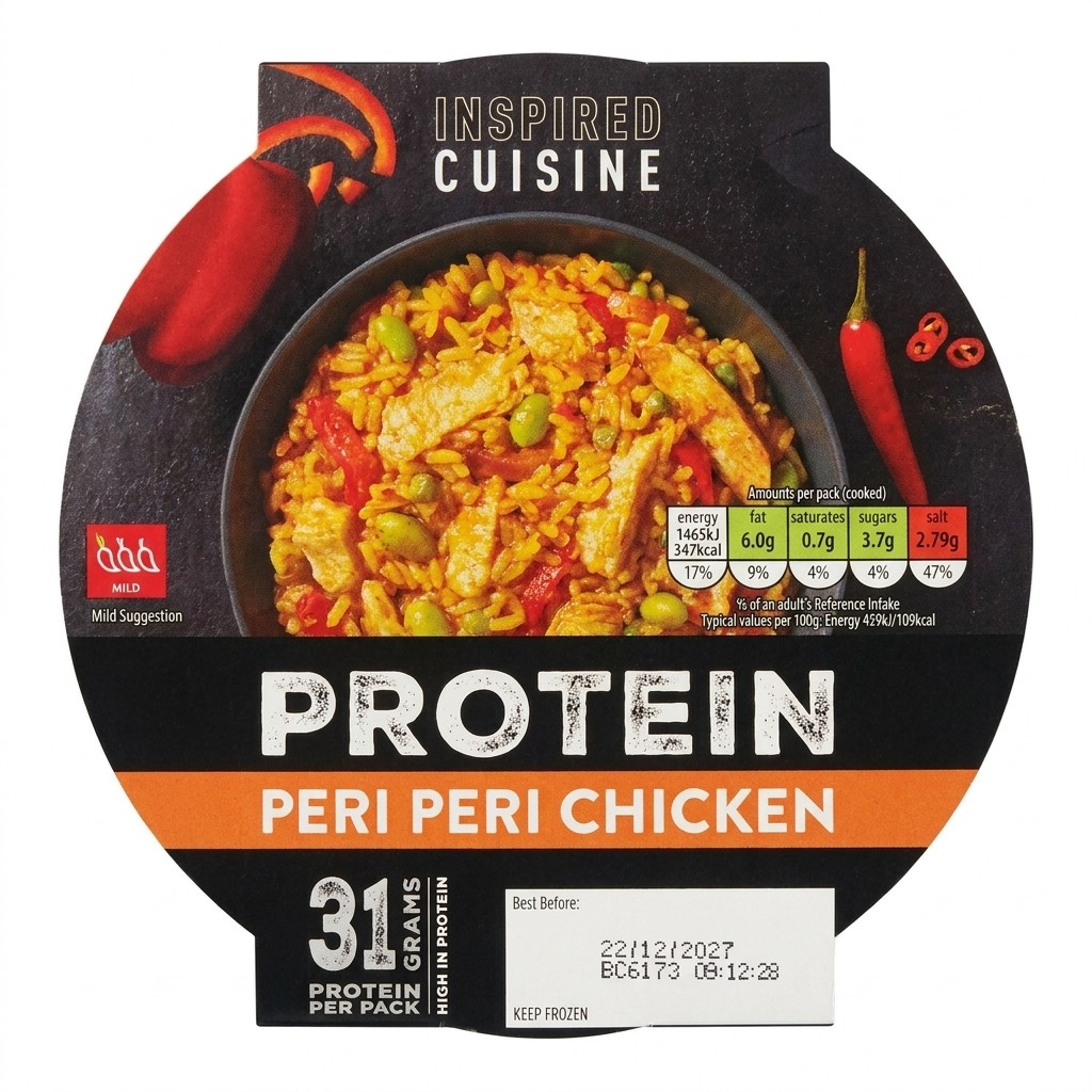 Inspired Cuisine Protein Peri Peri Chicken 350g