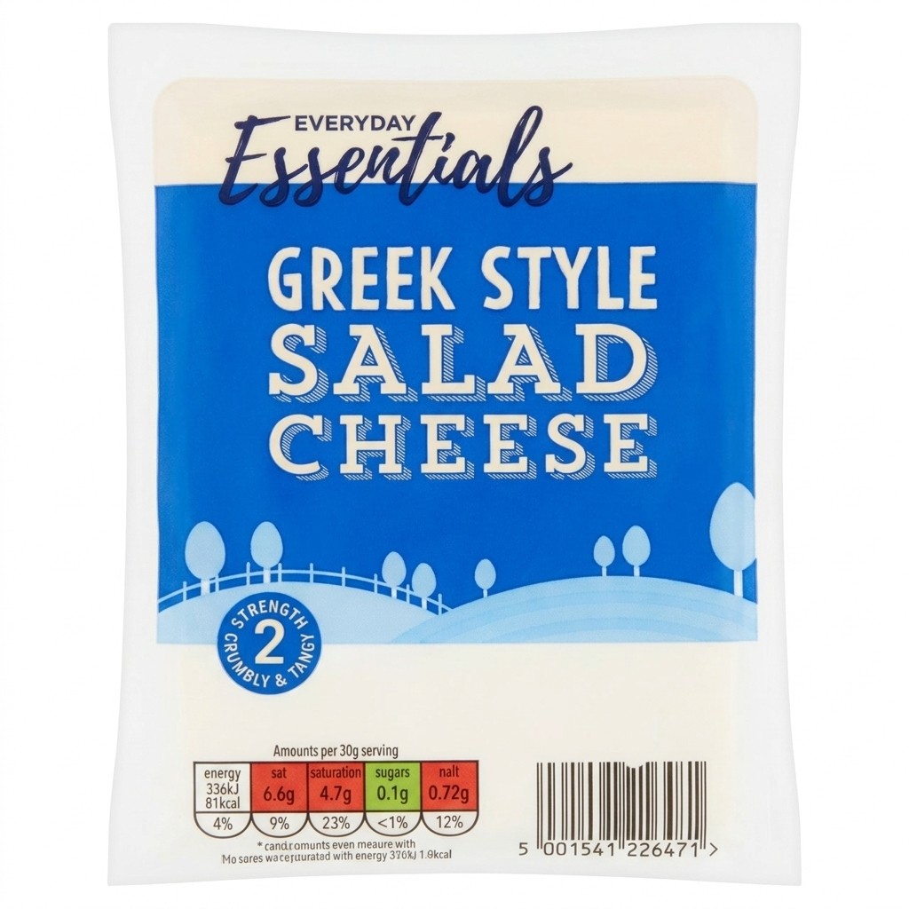 Everyday Essentials Greek Style Salad Cheese 200g