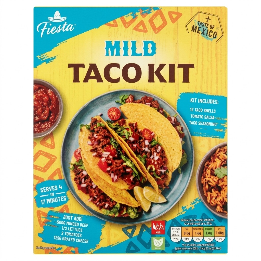 Fiesta Mild Taco Kit 290g