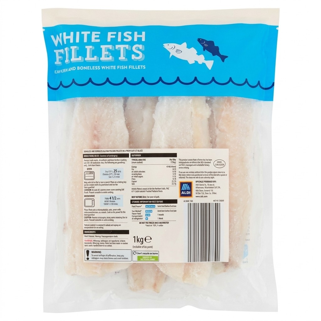 Everyday Essentials White Fish Fillets 1kg