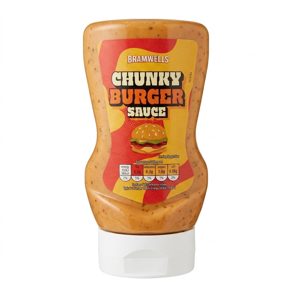 Bramwells Chunky Burger Sauce 250ml
