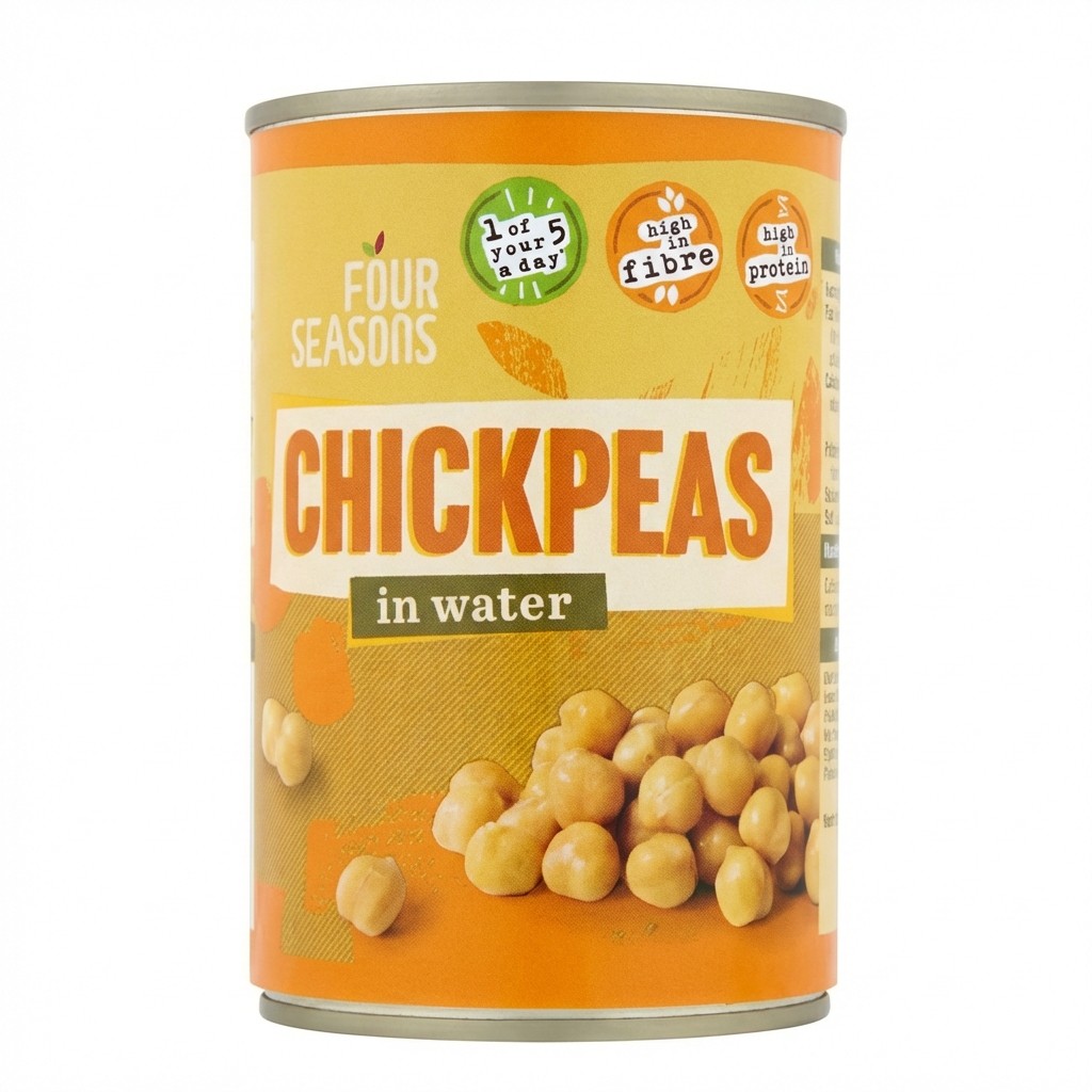 Four Seasons Chickpeas in Water 400g