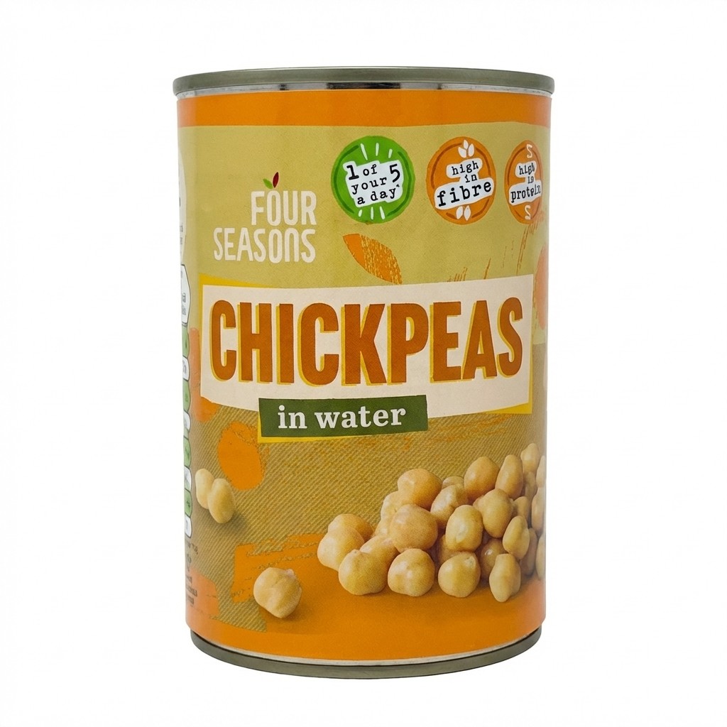 Four Seasons Chickpeas in Water 400g