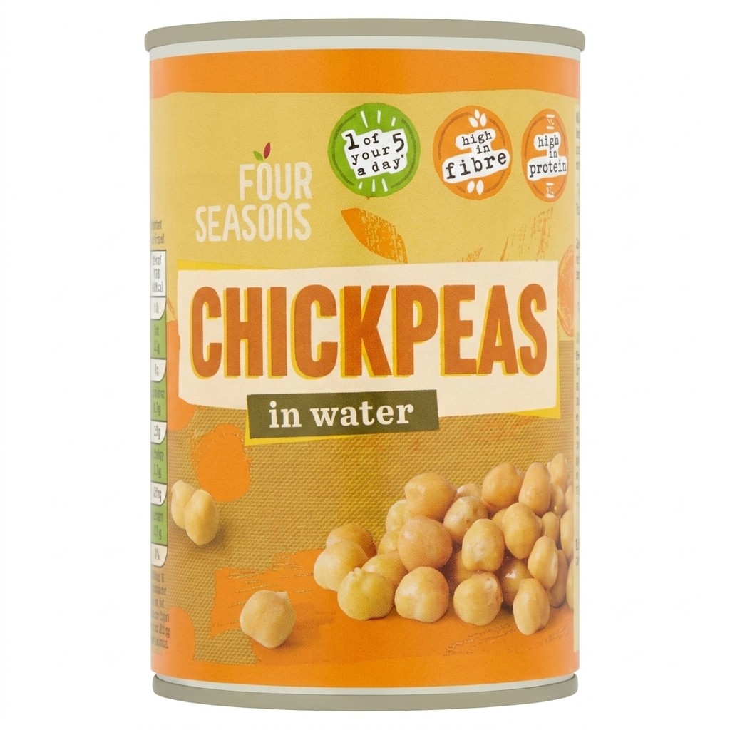Four Seasons Chickpeas in Water 400g