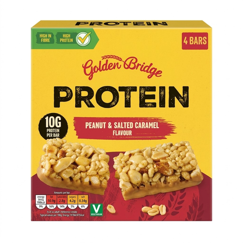 Golden Bridge Protein Peanut & Salted Caramel 160g