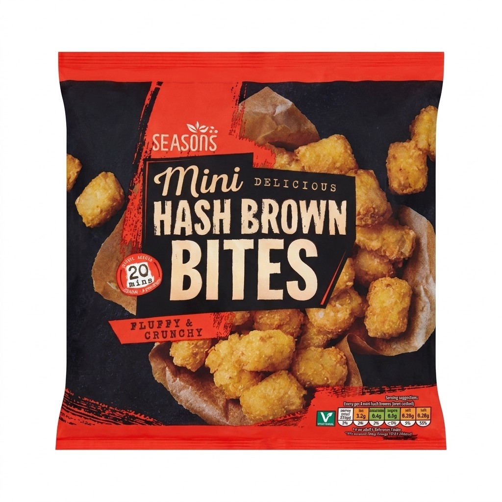 Four Seasons Mini Hash Brown Bites 500g