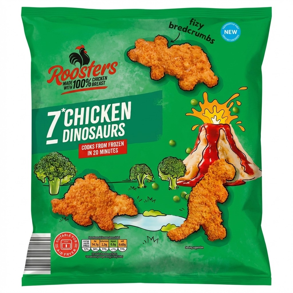 Roosters Chicken Dinosaurs 350g