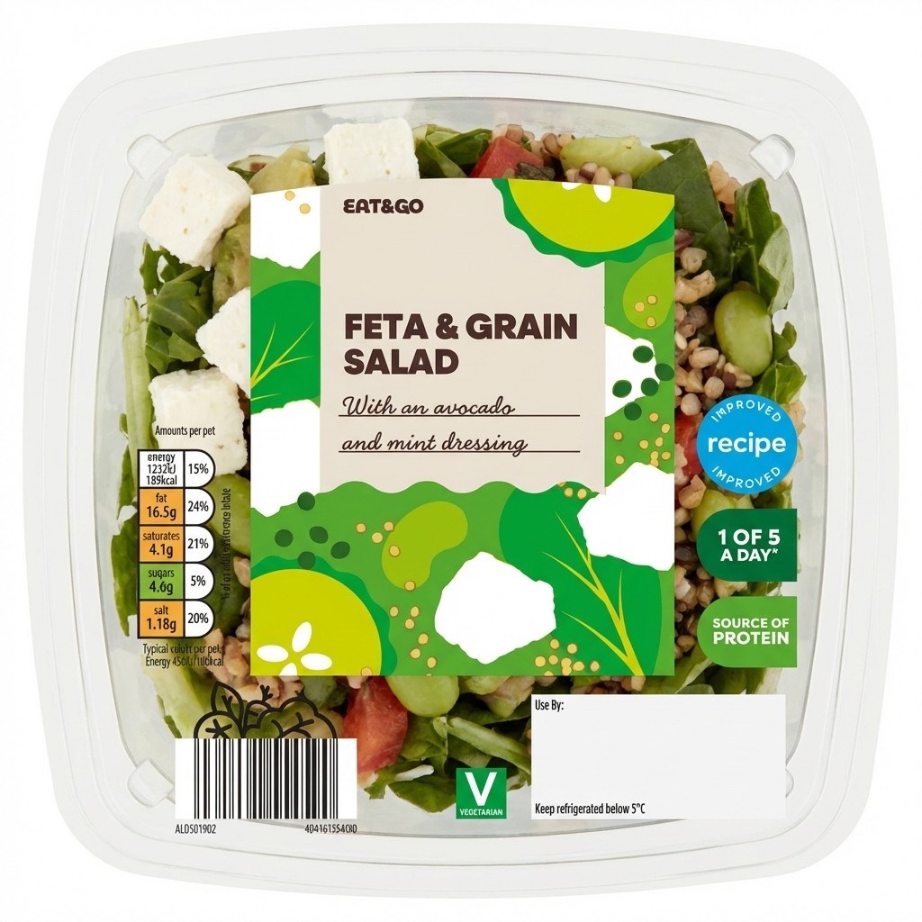 Eat & Go Feta & Grain Salad 270g