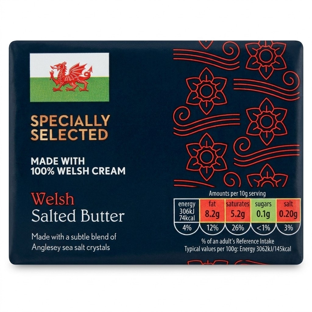 Specially Selected Welsh Salted Butter 250g