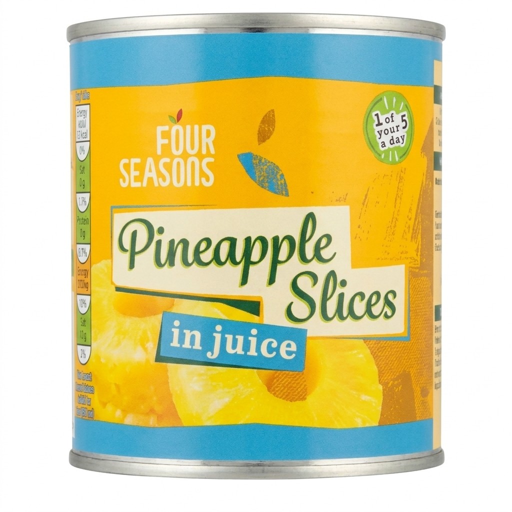 Four Seasons Pineapple Slices in Juice 432g