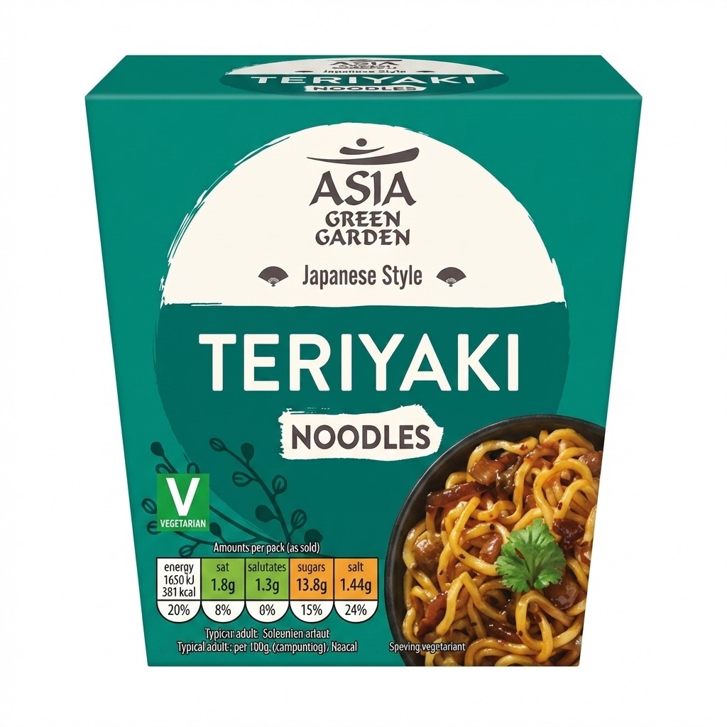 Asia Green Garden Teriyaki Noodles 250g