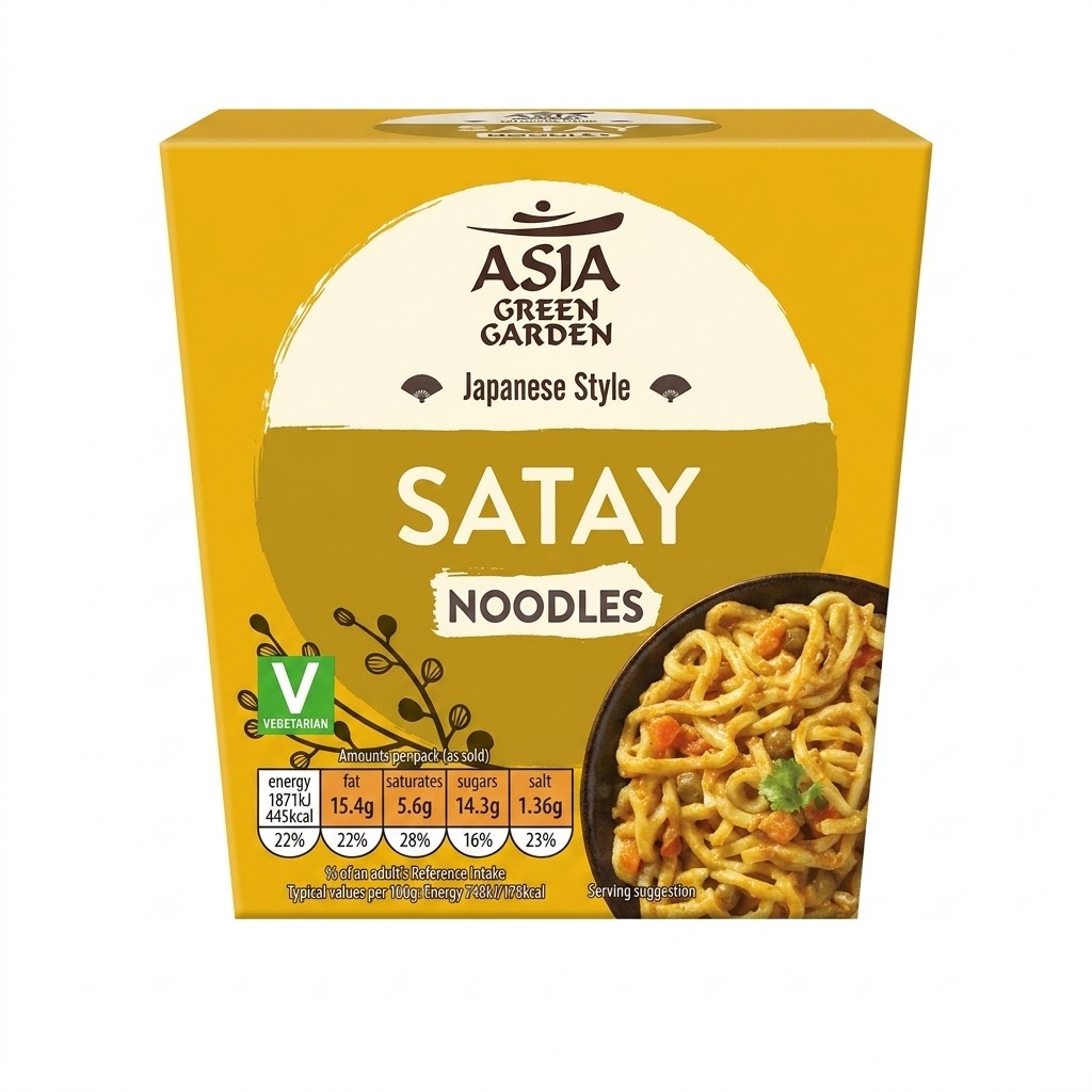 Asia Green Garden Satay Noodles 250g