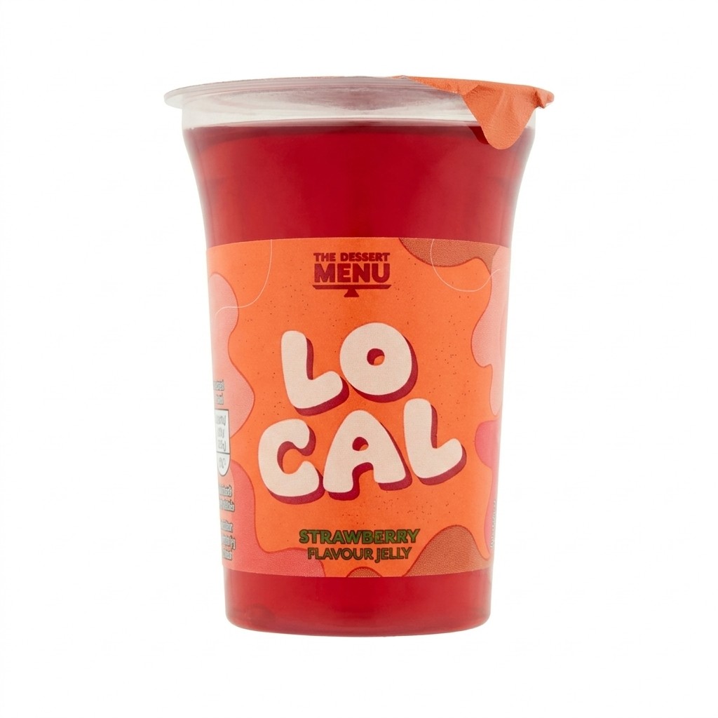 The Dessert Menu Lo Cal Strawberry Flavour Jelly 175g