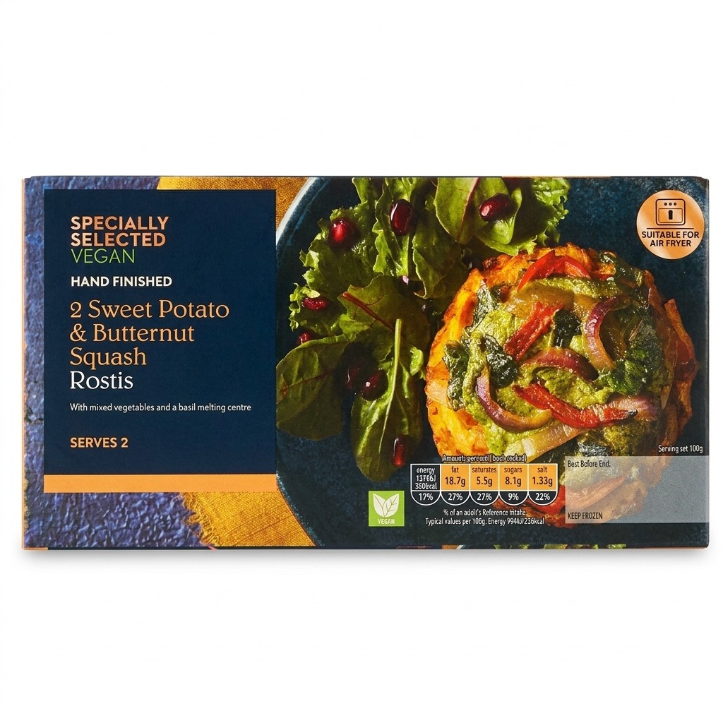 Specially Selected Sweet Potato & Butternut Squash Rostis 280g