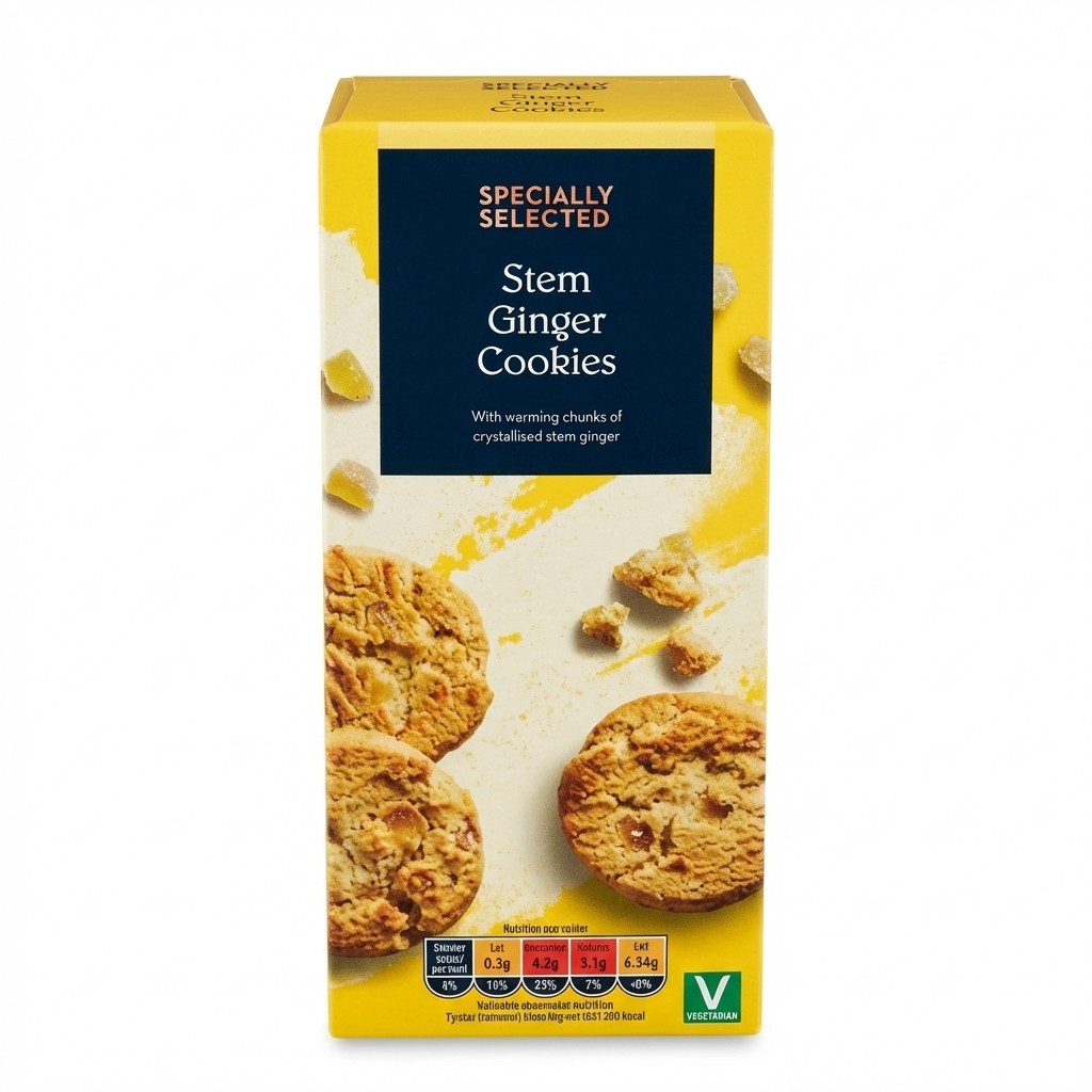 Specially Selected Stem Ginger Cookies 200g
