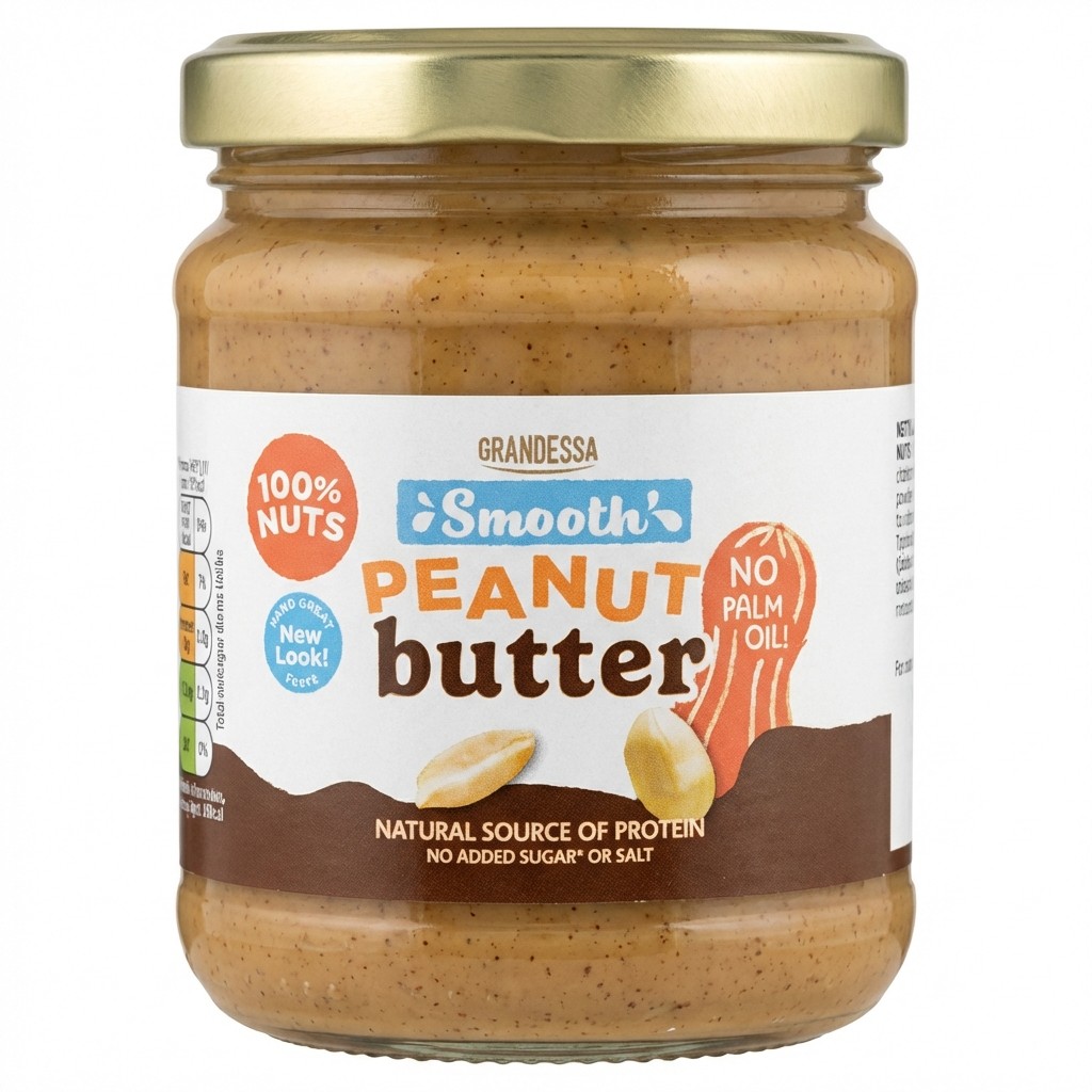 Grandessa Smooth Peanut Butter 340g