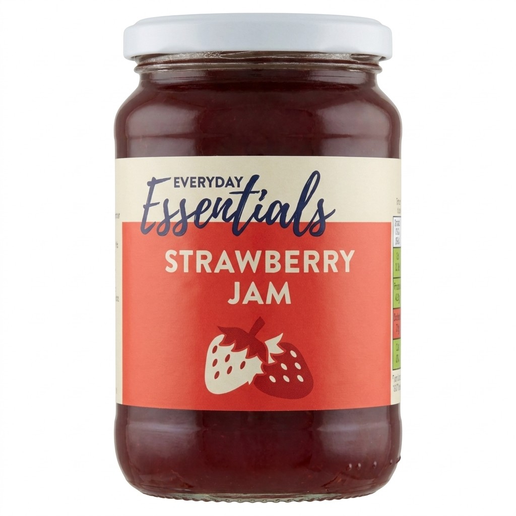 Everyday Essentials Strawberry Jam 454g