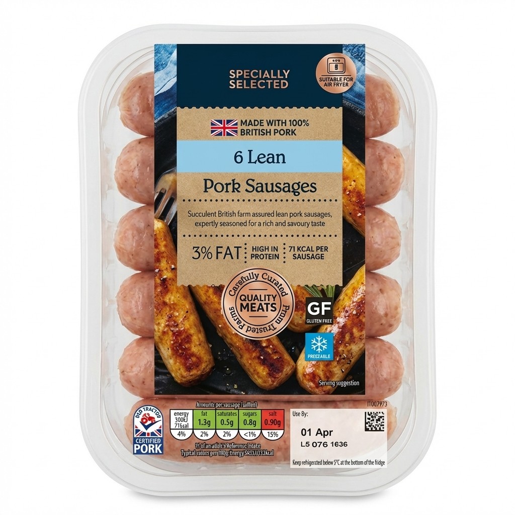 Aldi Pork Sausages 400g