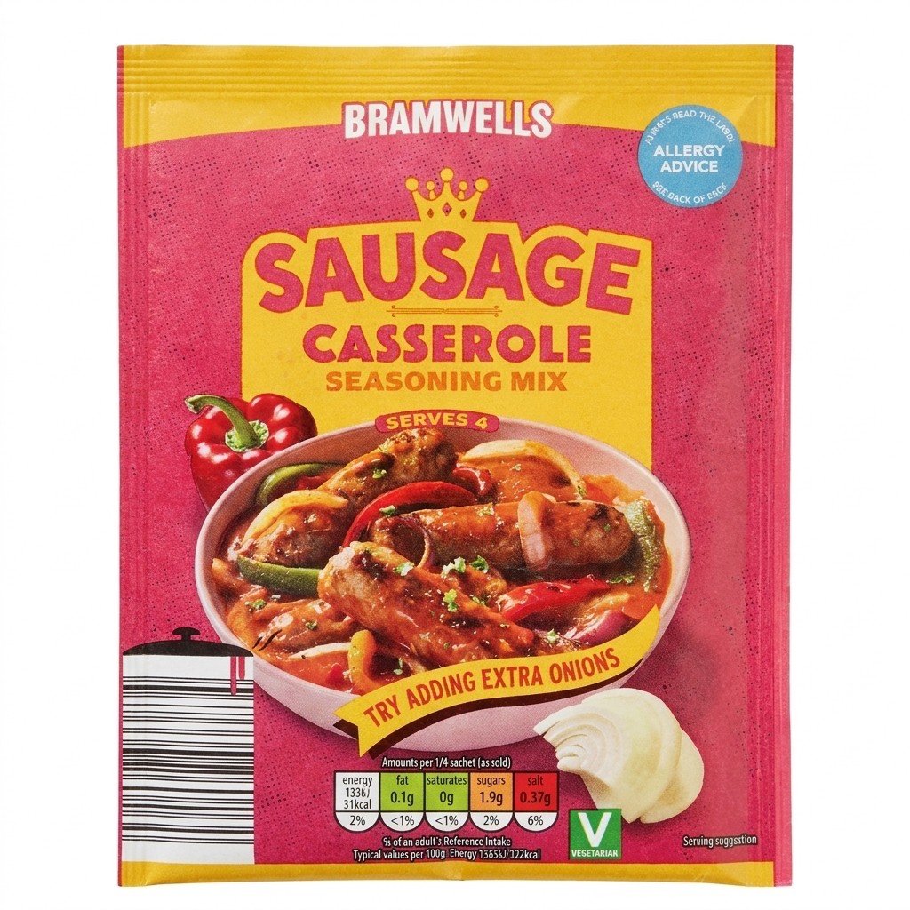 Bramwells Sausage Casserole Seasoning Mix 39g