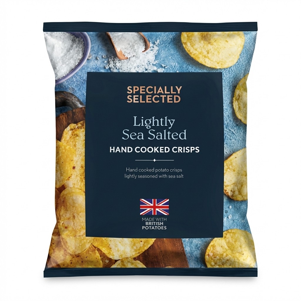 Specially Selected Lightly Sea Salted Crisps
