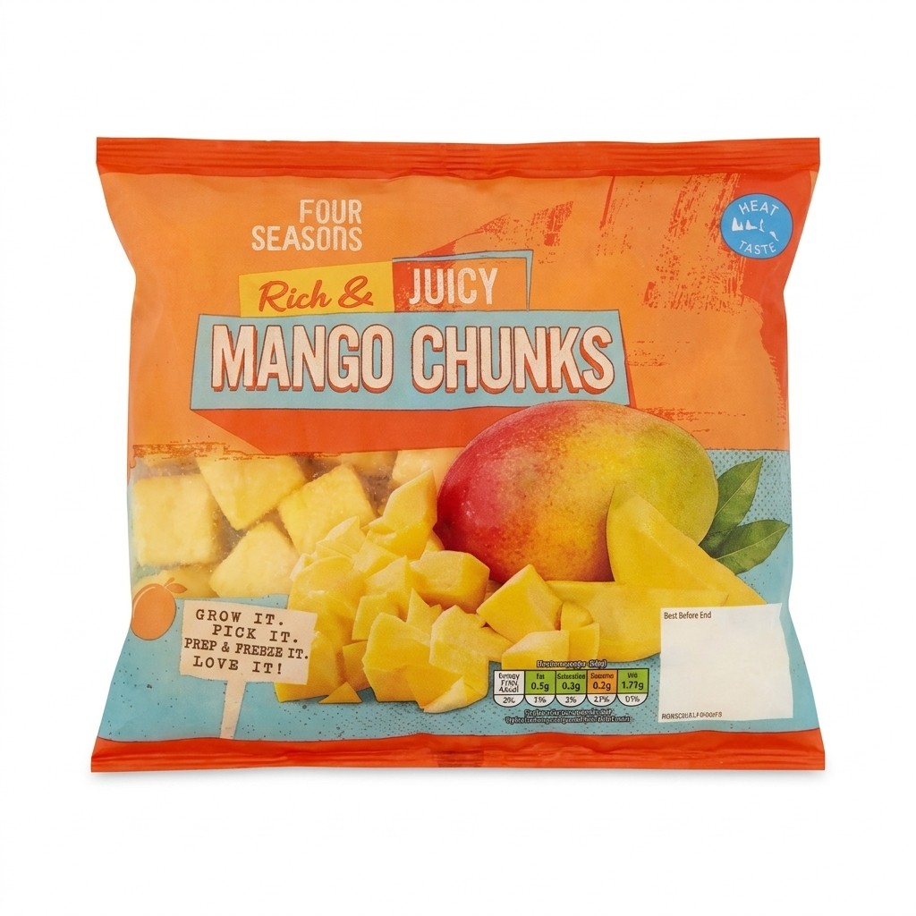 Four Seasons Mango Chunks 500g