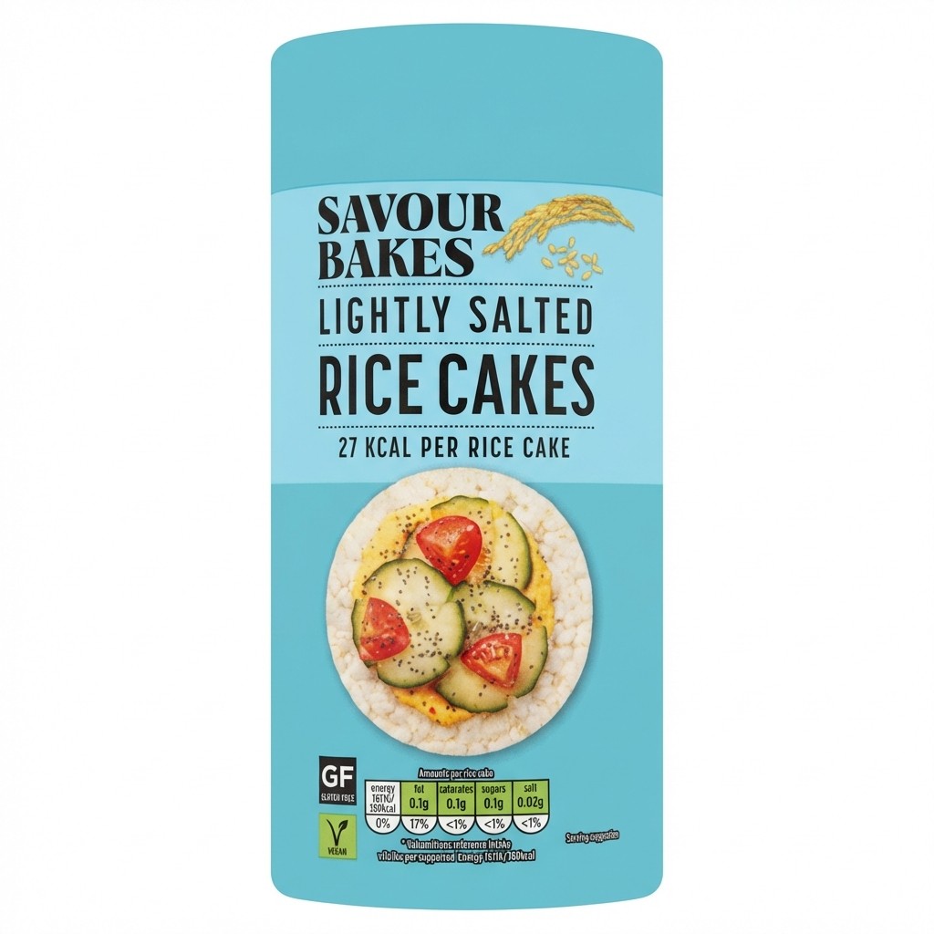 Savour Bakes Lightly Salted Rice Cakes