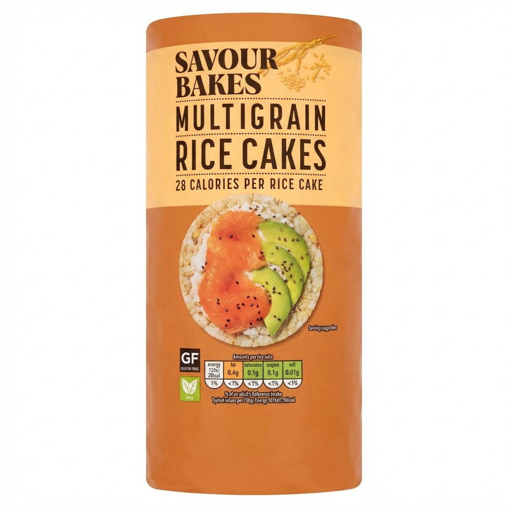 Savour Bakes Multigrain Rice Cakes