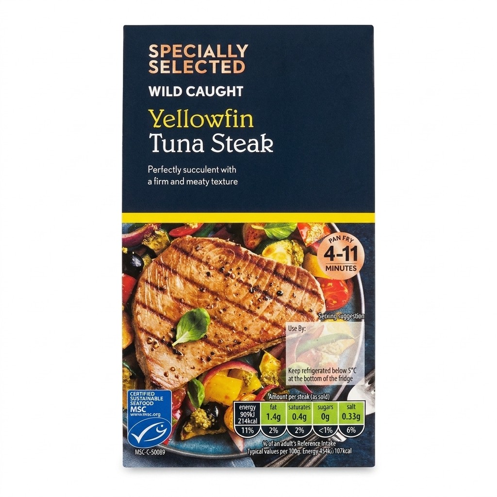 Specially Selected Yellowfin Tuna Steak 200g