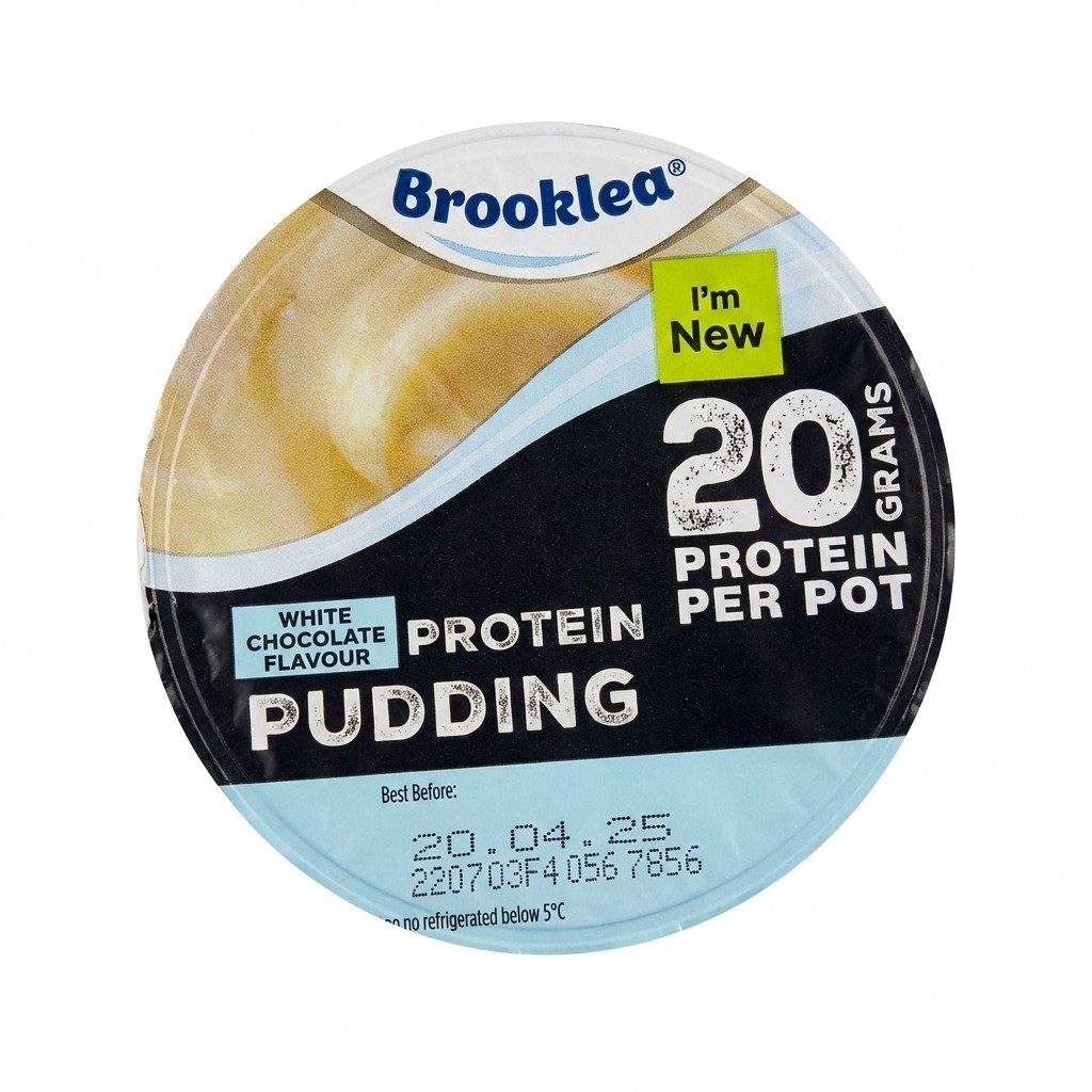 Brooklea Protein Pudding White Chocolate 200g