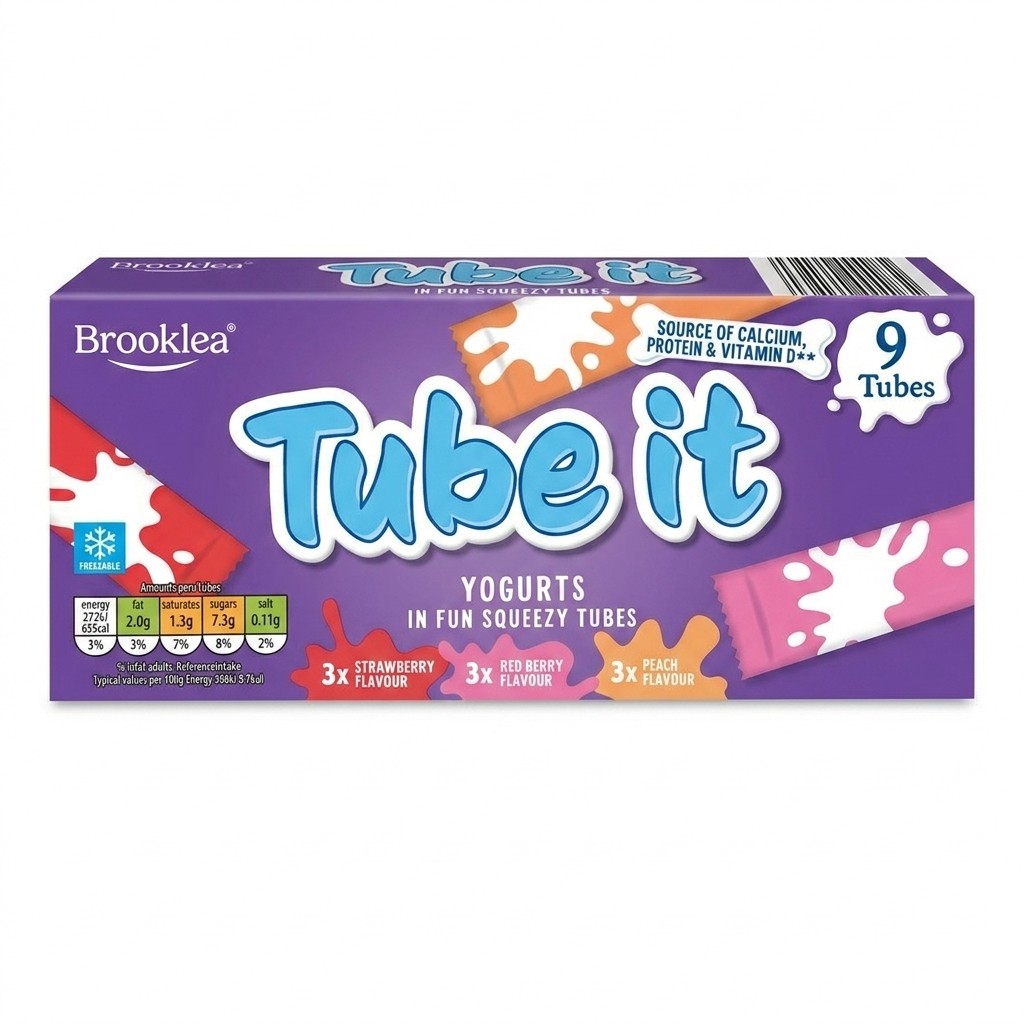 Brooklea Tube It Yogurts 9 Tubes